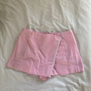 Lilly Pulitzer Seersucker Skort